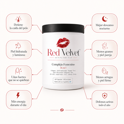 Complejo Femenino 14 en 1 — Red Velvet™